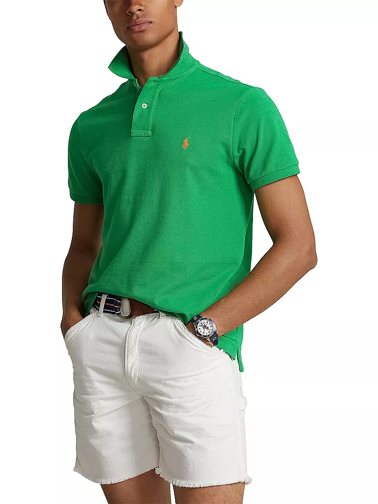 POLO RALPH LAUREN | Poloshirt Custom Slim Fit | grün