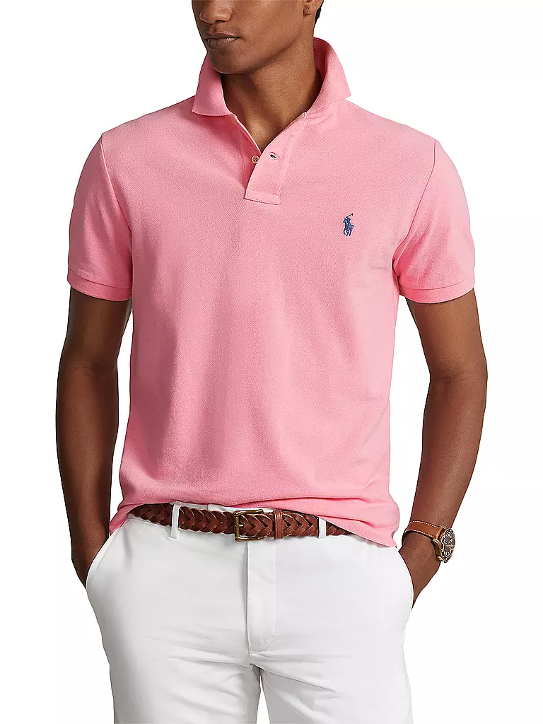 POLO RALPH LAUREN | Poloshirt Custom Slim Fit | rosa