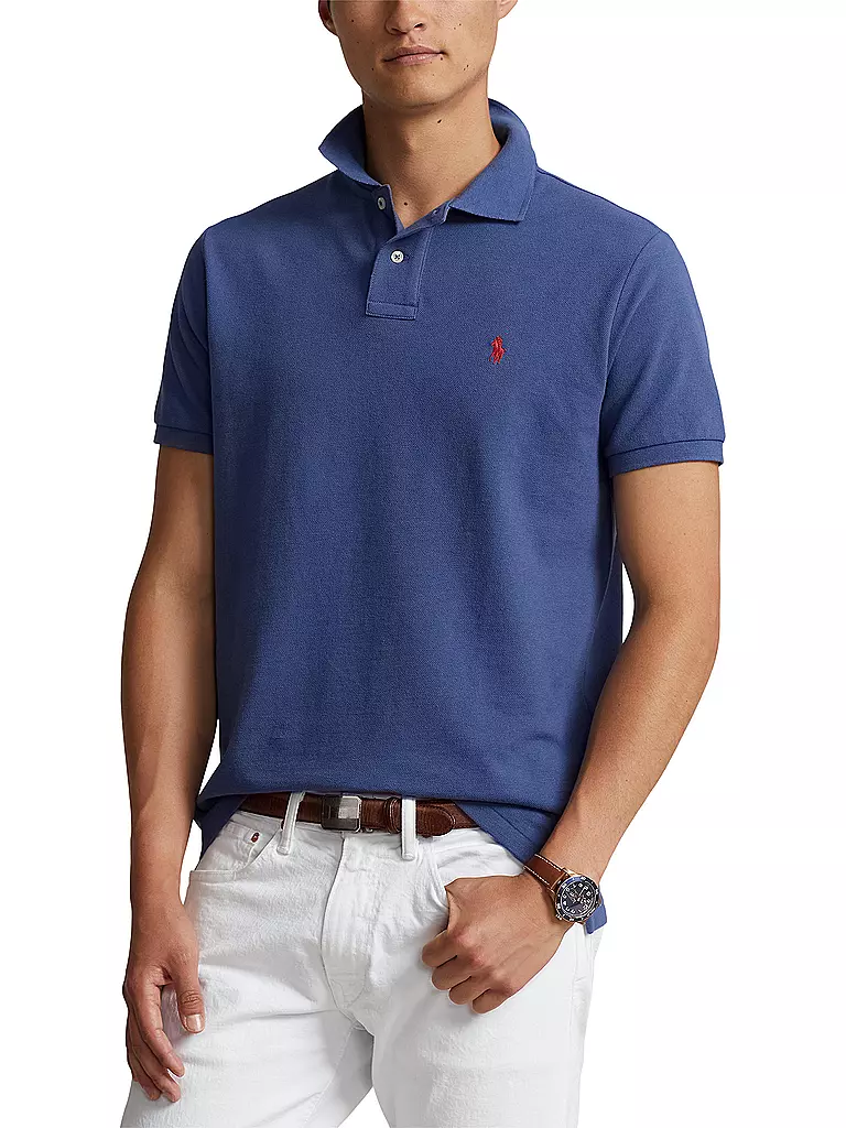 POLO RALPH LAUREN | Poloshirt Custom Slim Fit | blau