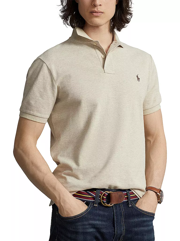 POLO RALPH LAUREN | Poloshirt Custom Slim Fit | creme