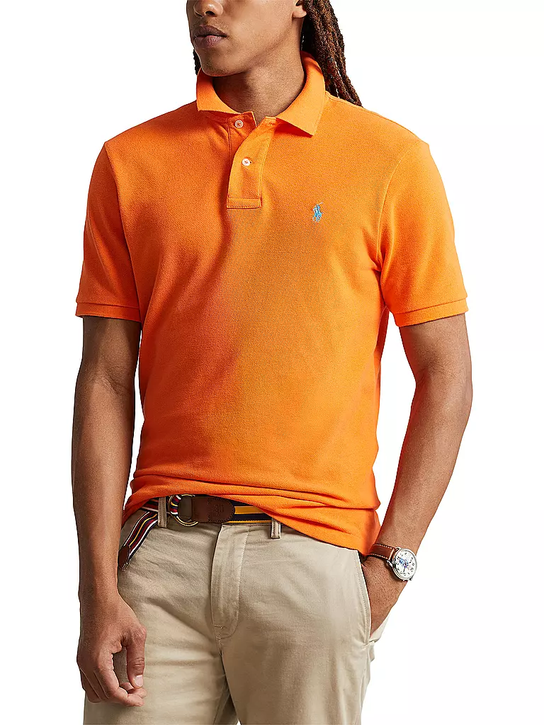 POLO RALPH LAUREN | Poloshirt Custom Slim Fit | orange