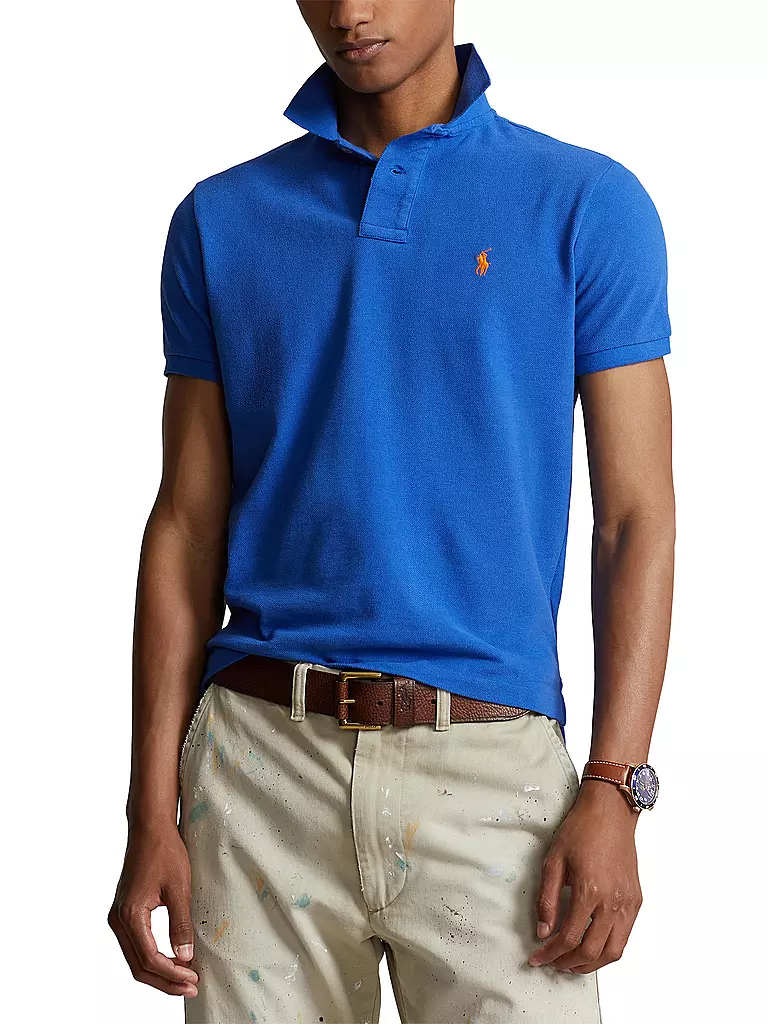 POLO RALPH LAUREN | Poloshirt Custom Slim Fit | blau