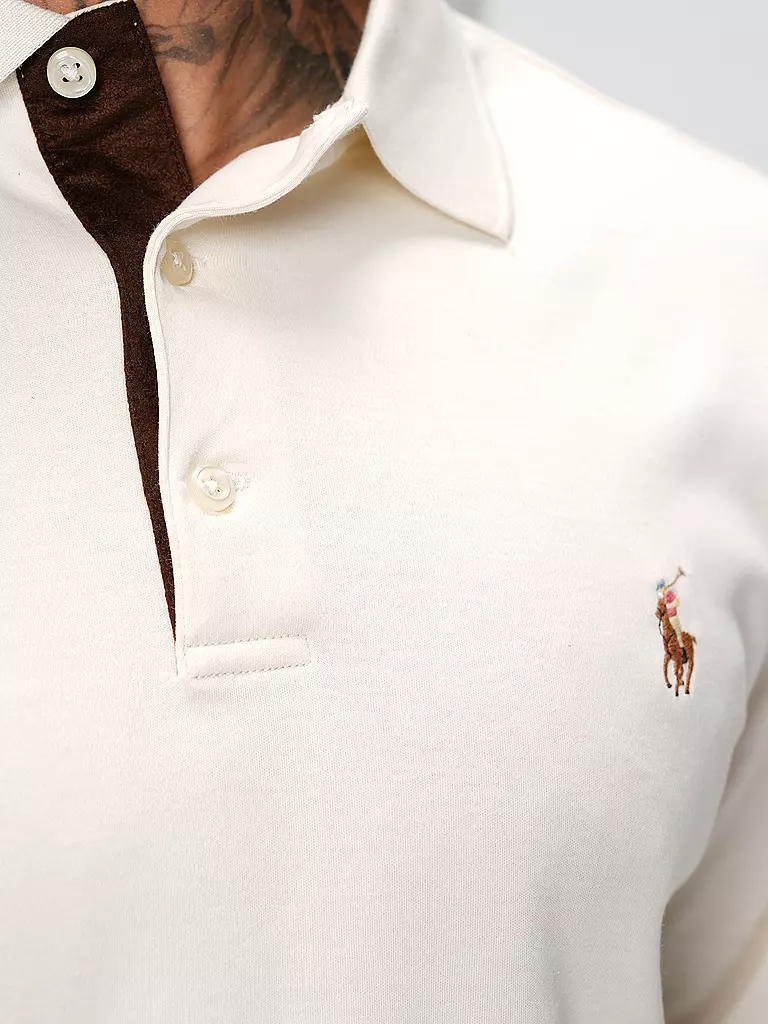 POLO RALPH LAUREN | Poloshirt Custom Slim Fit | schwarz
