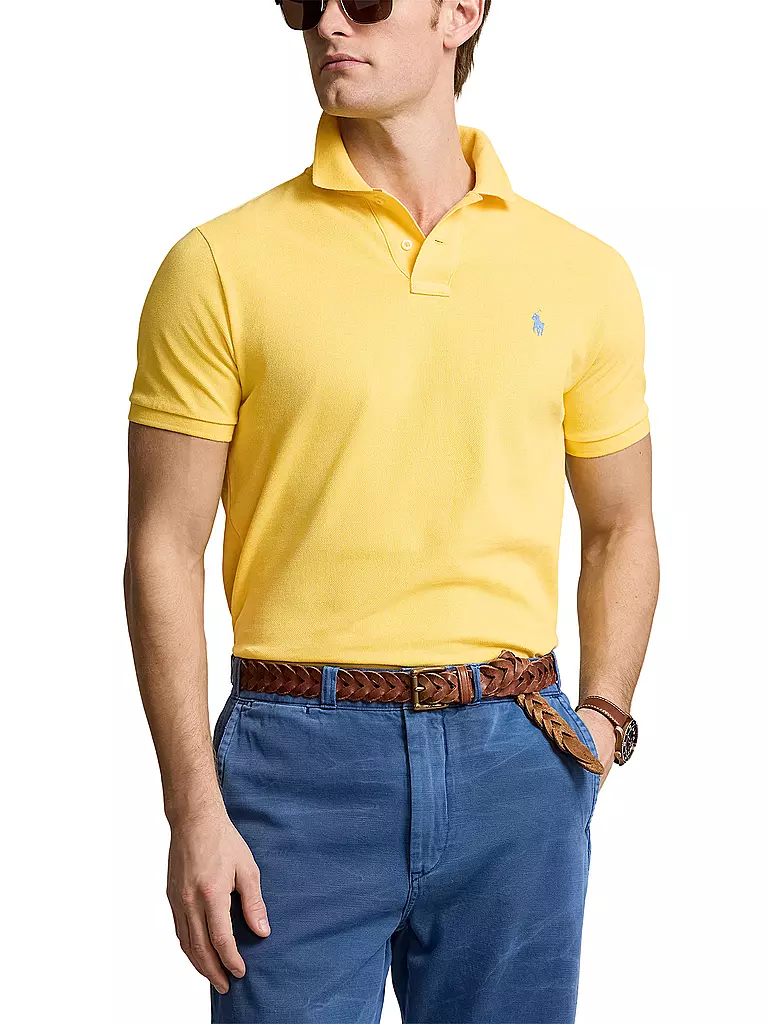POLO RALPH LAUREN | Poloshirt Custom Slim Fit | gelb