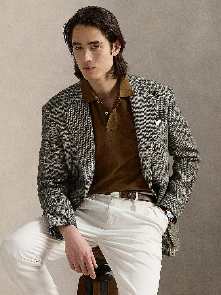 POLO RALPH LAUREN | Poloshirt Custom Slim Fit | dunkelrot