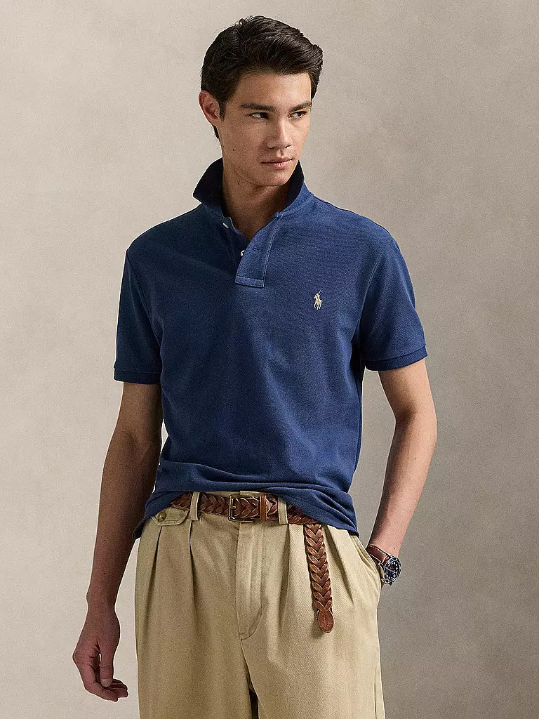 POLO RALPH LAUREN | Poloshirt Custom Slim Fit | dunkelrot