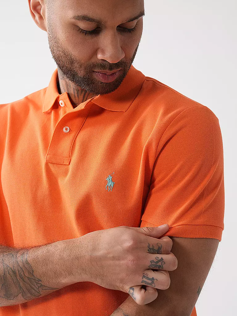 POLO RALPH LAUREN | Poloshirt Custom Slim Fit | orange