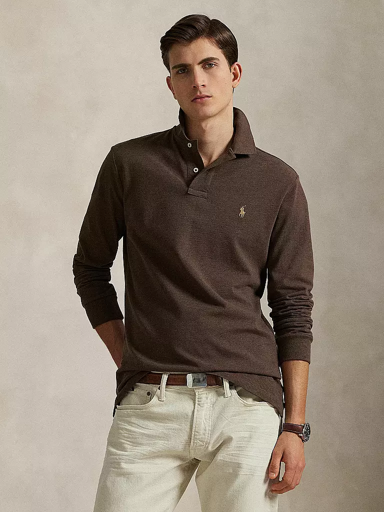 POLO RALPH LAUREN | Poloshirt Custom Slim Fit | braun