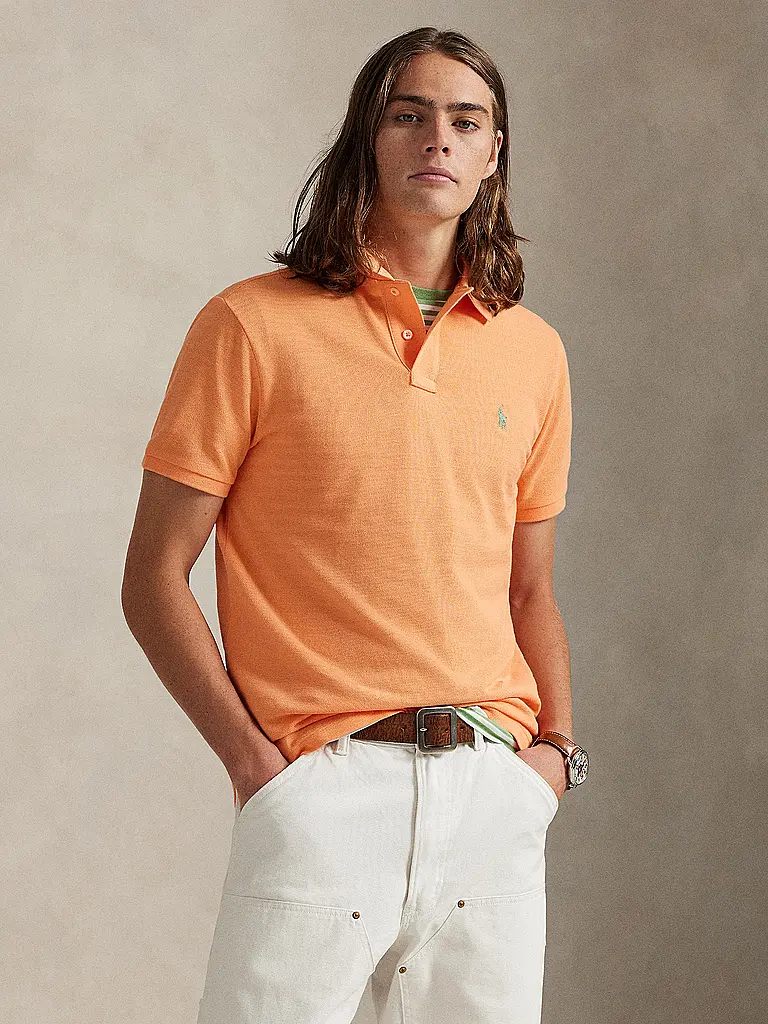 POLO RALPH LAUREN | Poloshirt Custom Slim Fit | Orange