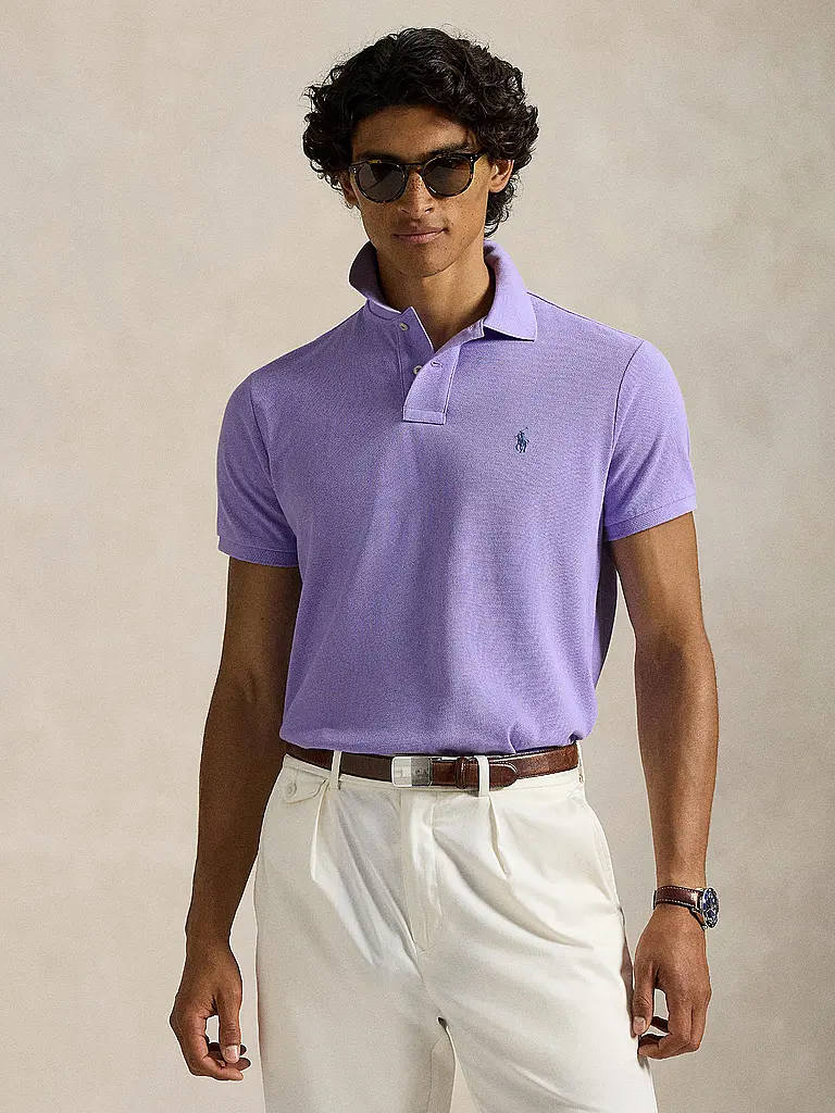 POLO RALPH LAUREN | Poloshirt Custom Slim Fit | Lila