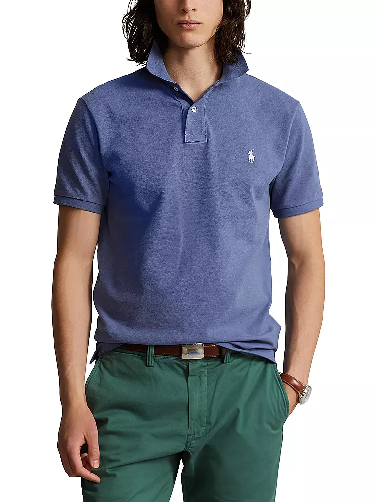 POLO RALPH LAUREN | Poloshirt Custom Slim Fit | blau