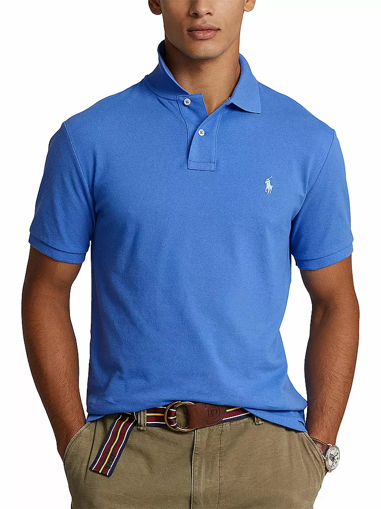 POLO RALPH LAUREN | Poloshirt Custom Slim Fit | blau