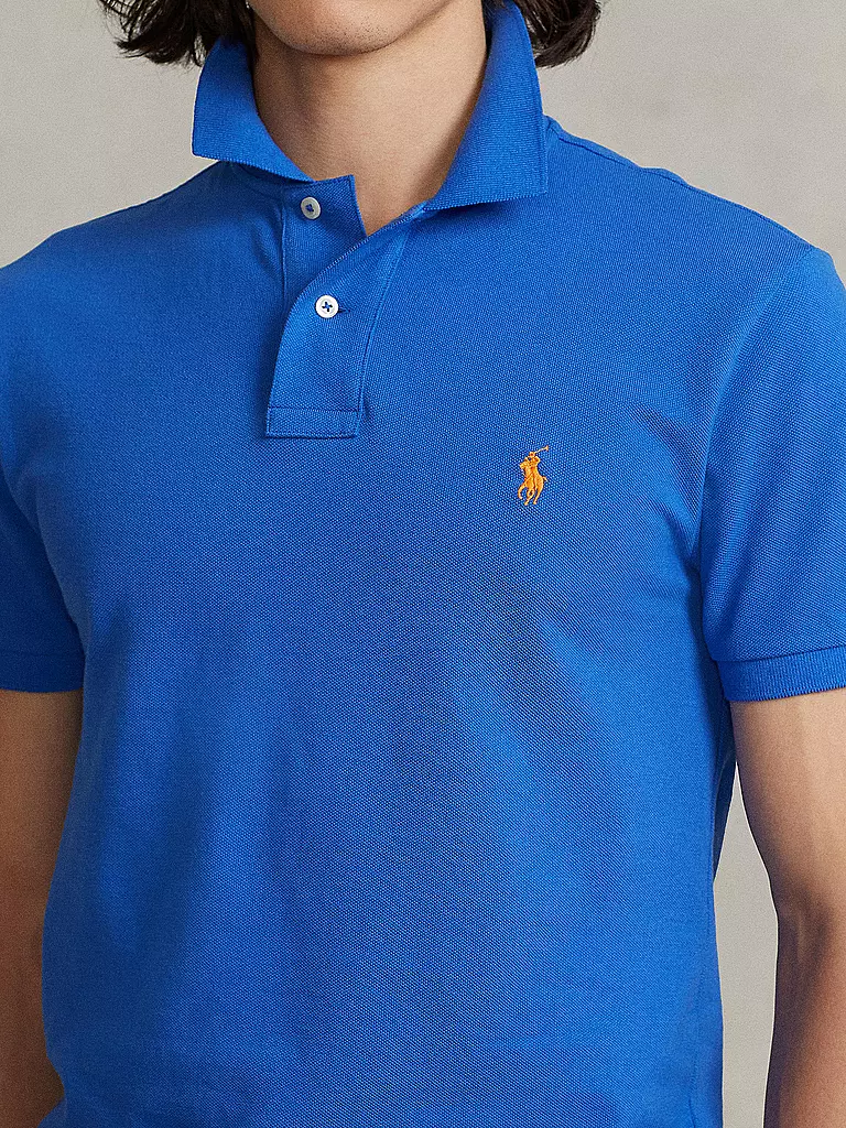 POLO RALPH LAUREN | Poloshirt Custom Slim Fit | blau