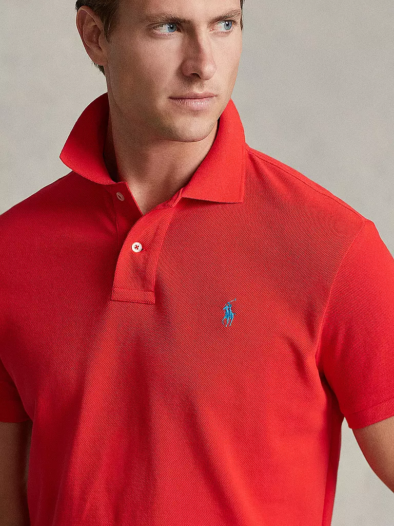 POLO RALPH LAUREN | Poloshirt Custom Slim Fit | rot