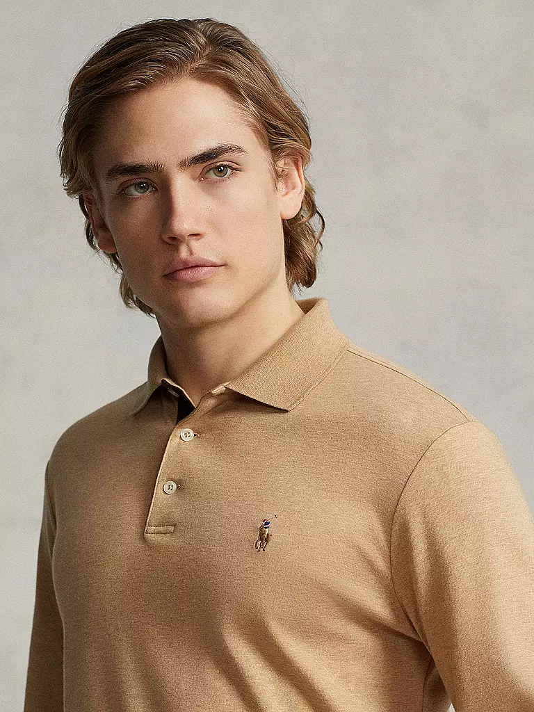 POLO RALPH LAUREN | Poloshirt Custom Slim Fit | creme