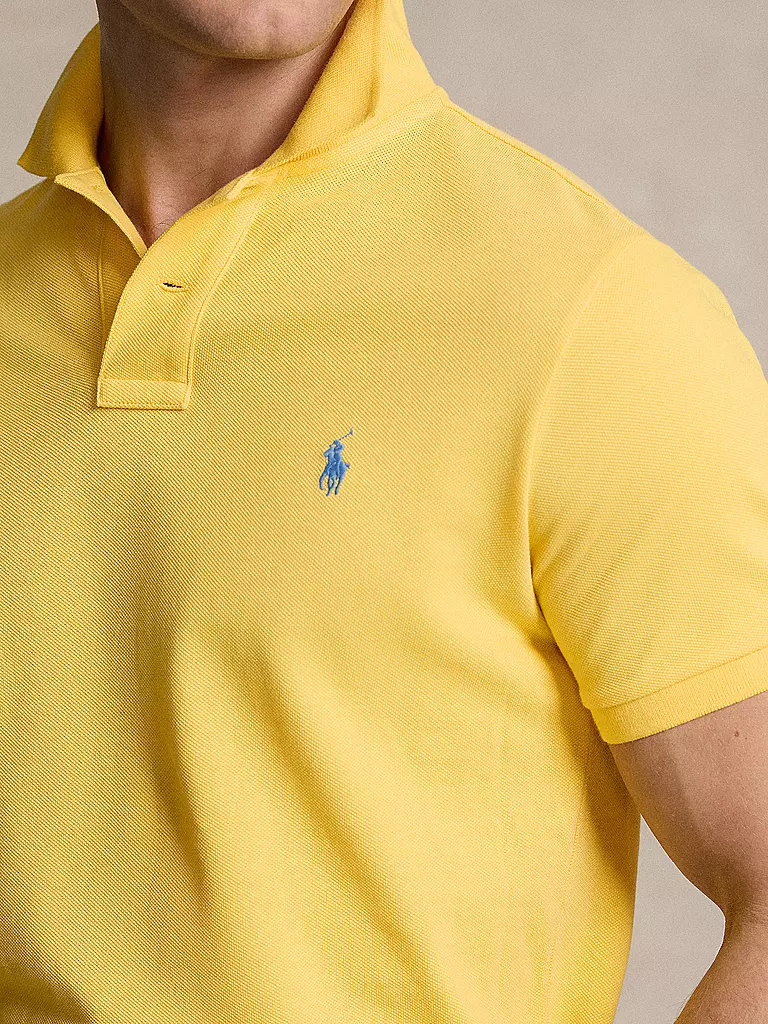 POLO RALPH LAUREN | Poloshirt Custom Slim Fit | gelb