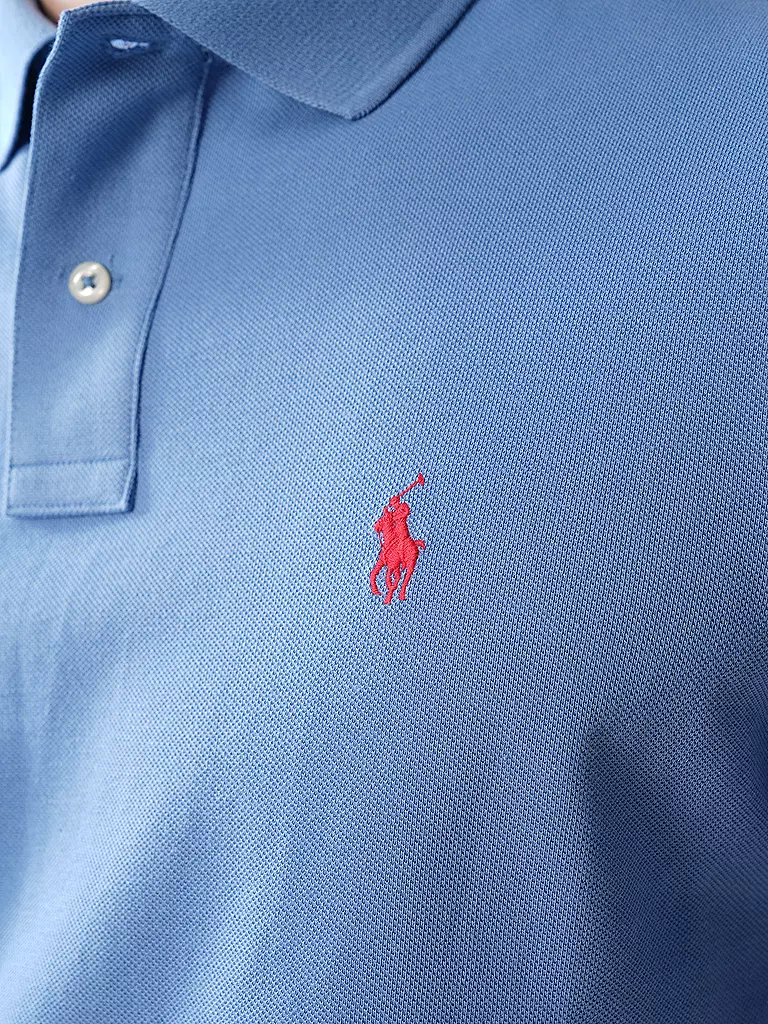 POLO RALPH LAUREN | Poloshirt Custom Slim Fit | hellblau