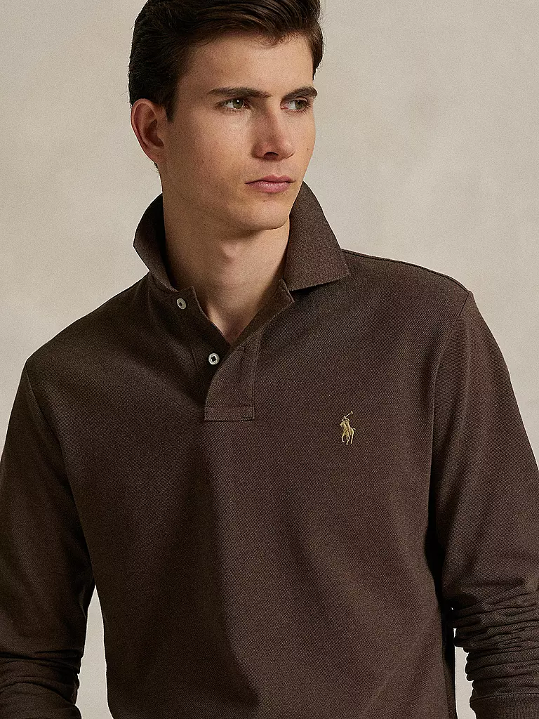 POLO RALPH LAUREN | Poloshirt Custom Slim Fit | braun
