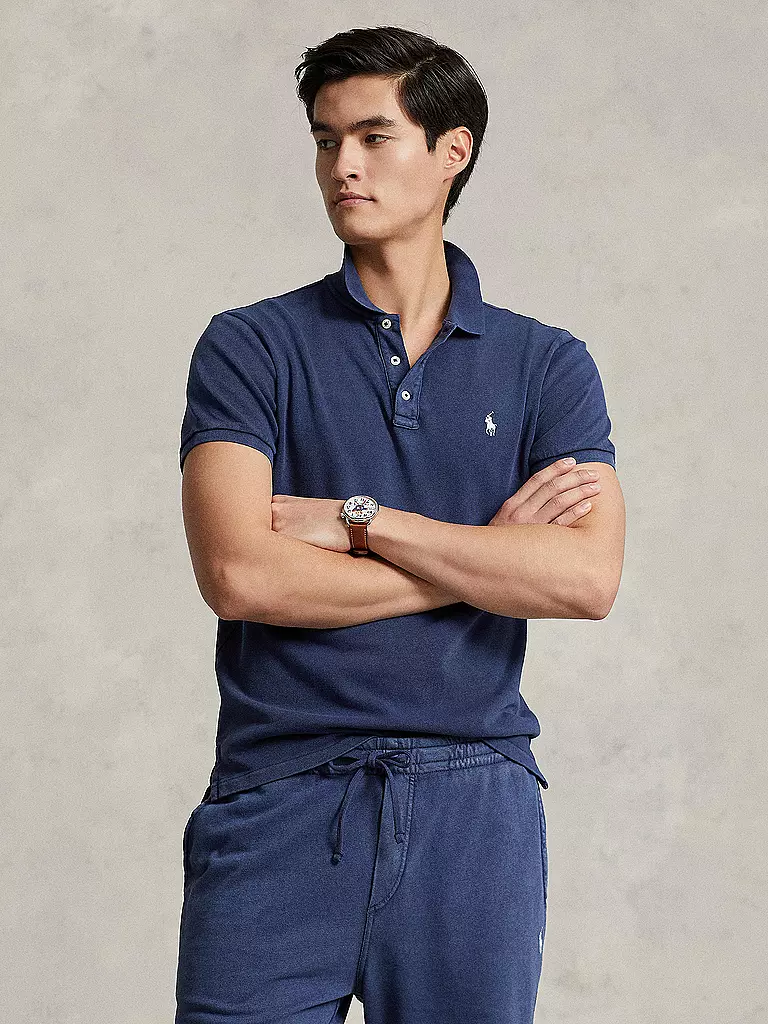 POLO RALPH LAUREN | Poloshirt Custom Slim Fit | blau