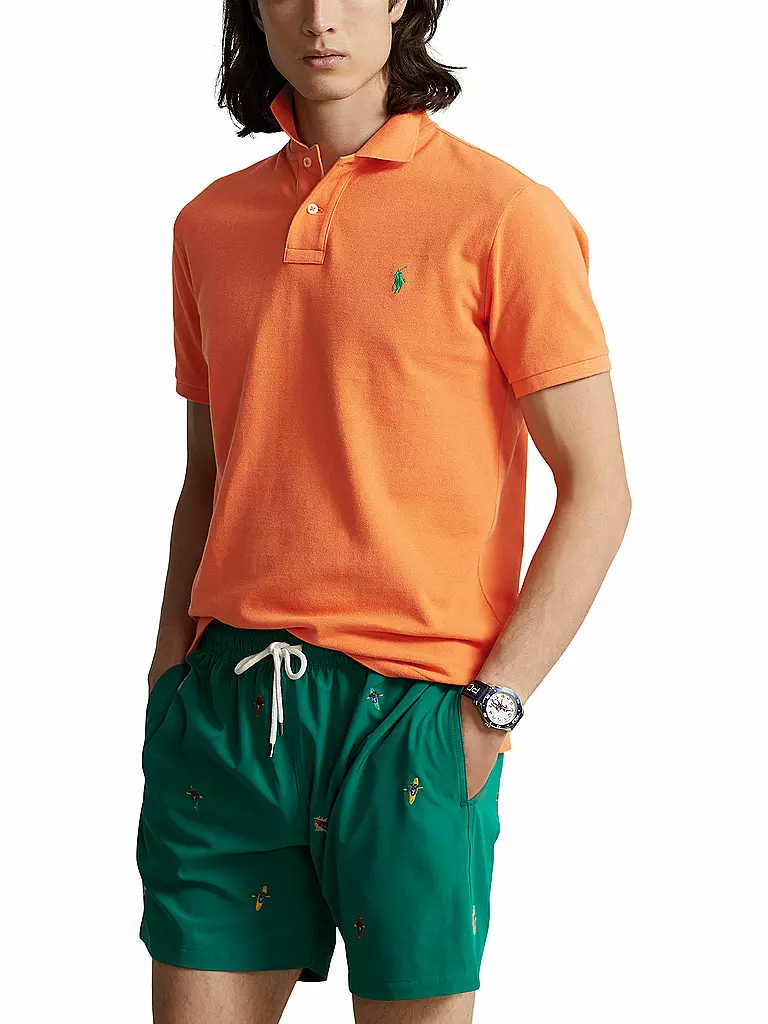 POLO RALPH LAUREN | Poloshirt Custom Slim Fit | orange