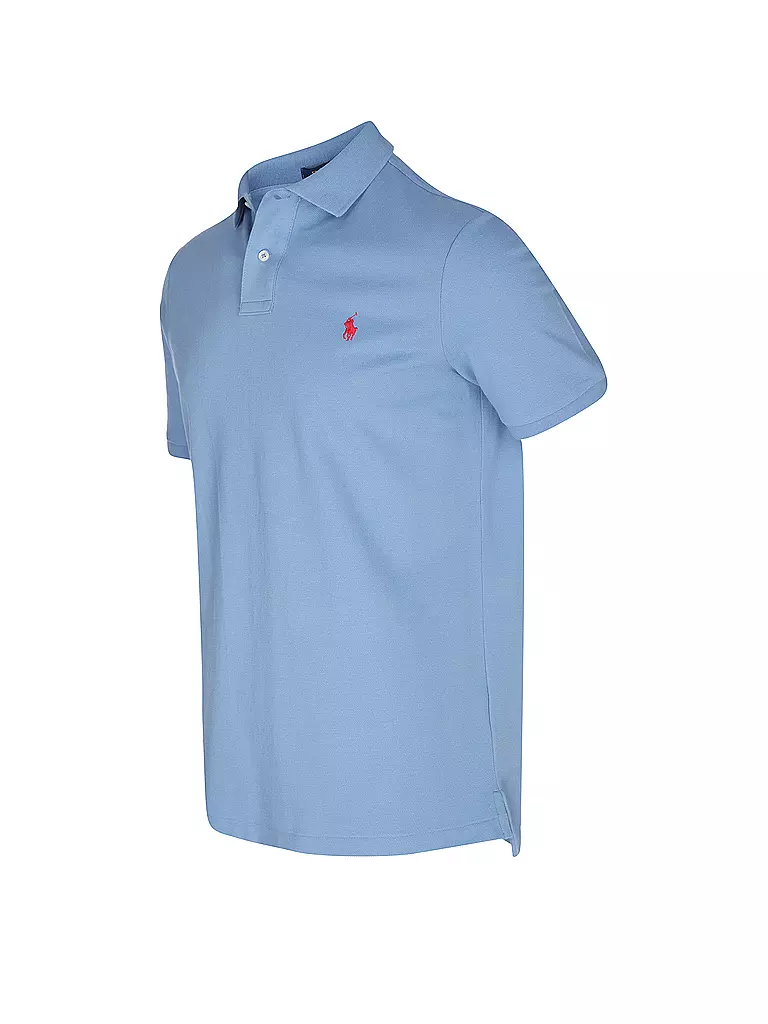 POLO RALPH LAUREN | Poloshirt Custom Slim Fit | hellblau