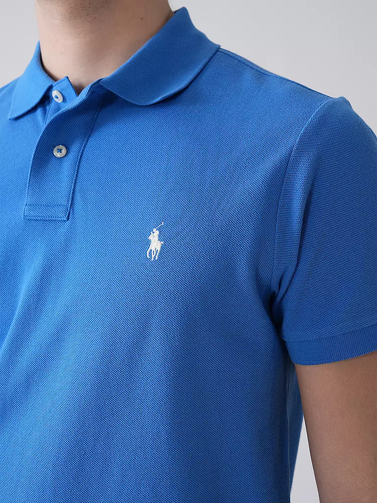 POLO RALPH LAUREN | Poloshirt Custom Slim Fit | blau