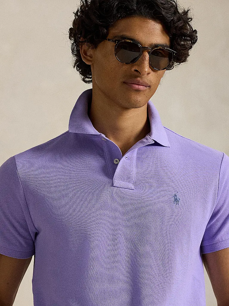 POLO RALPH LAUREN | Poloshirt Custom Slim Fit | Lila