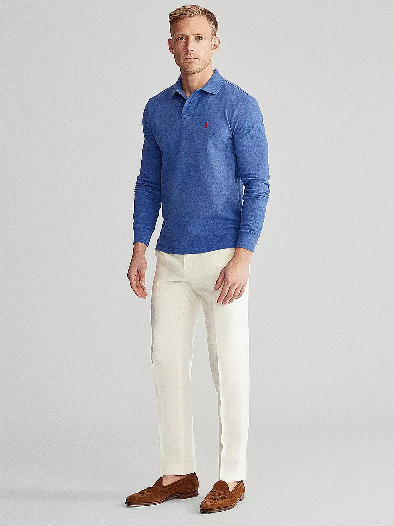 POLO RALPH LAUREN | Poloshirt Custom-Fit | blau