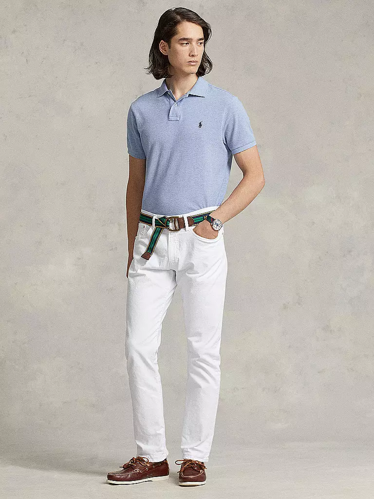 POLO RALPH LAUREN | Poloshirt Custom-Slim-Fit | hellblau