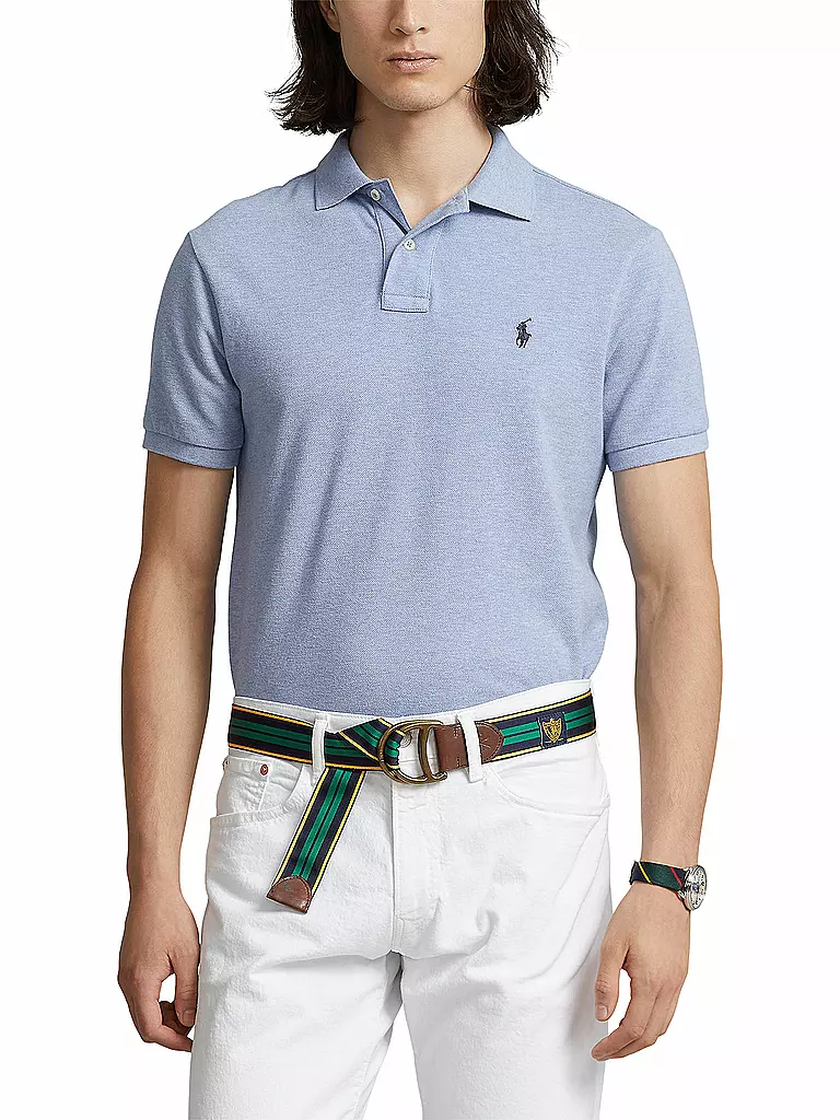 POLO RALPH LAUREN | Poloshirt Custom-Slim-Fit | blau