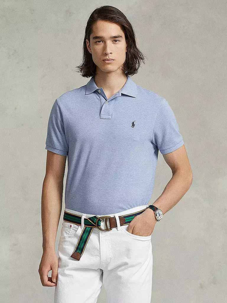 POLO RALPH LAUREN | Poloshirt Custom-Slim-Fit | blau