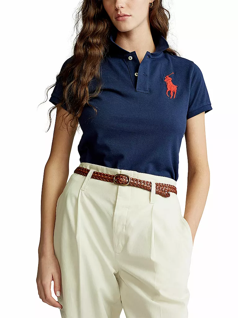 POLO RALPH LAUREN | Poloshirt Skinny Fit  | dunkelblau