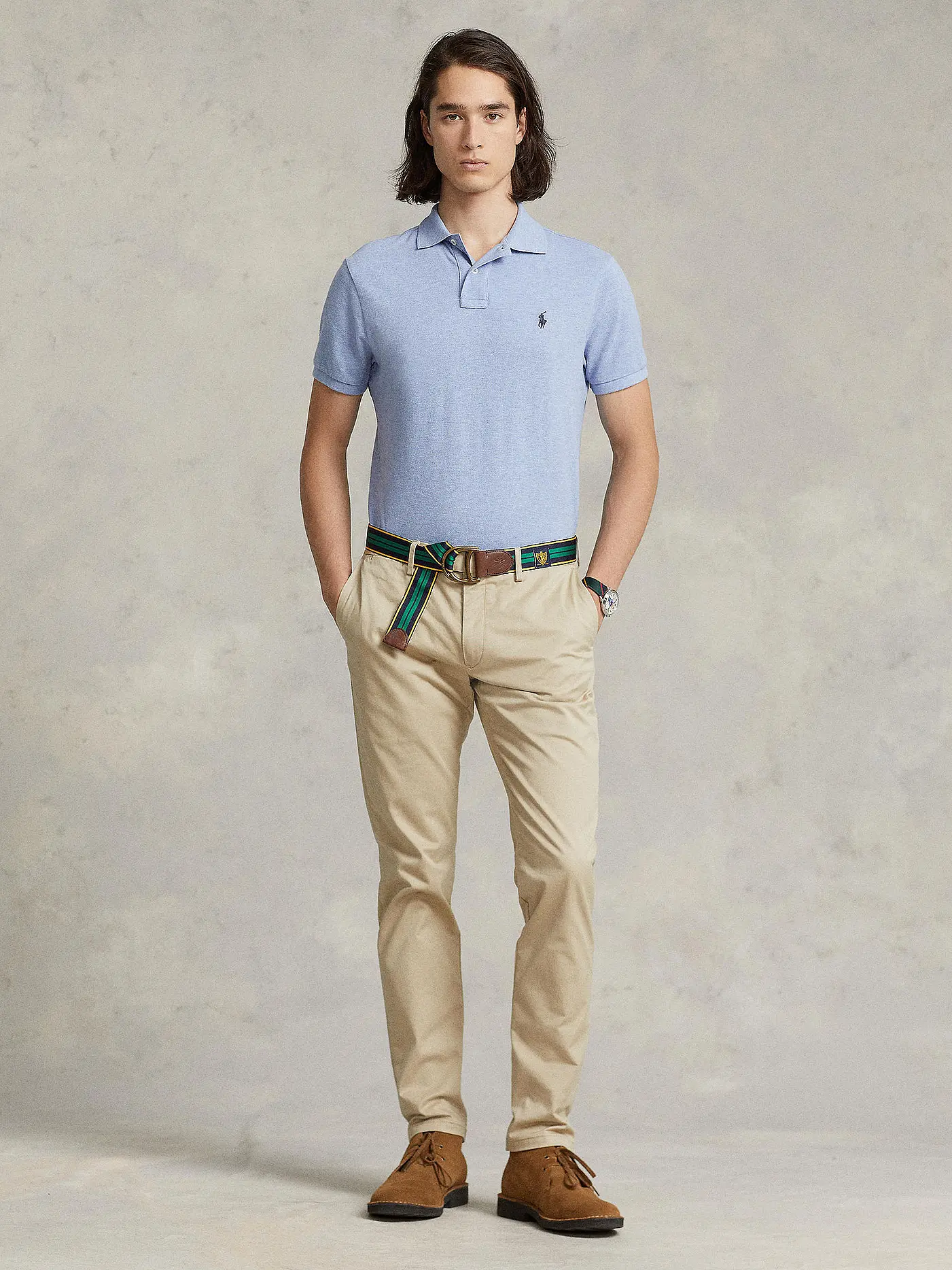 POLO RALPH LAUREN | Poloshirt Slim Fit  | hellblau