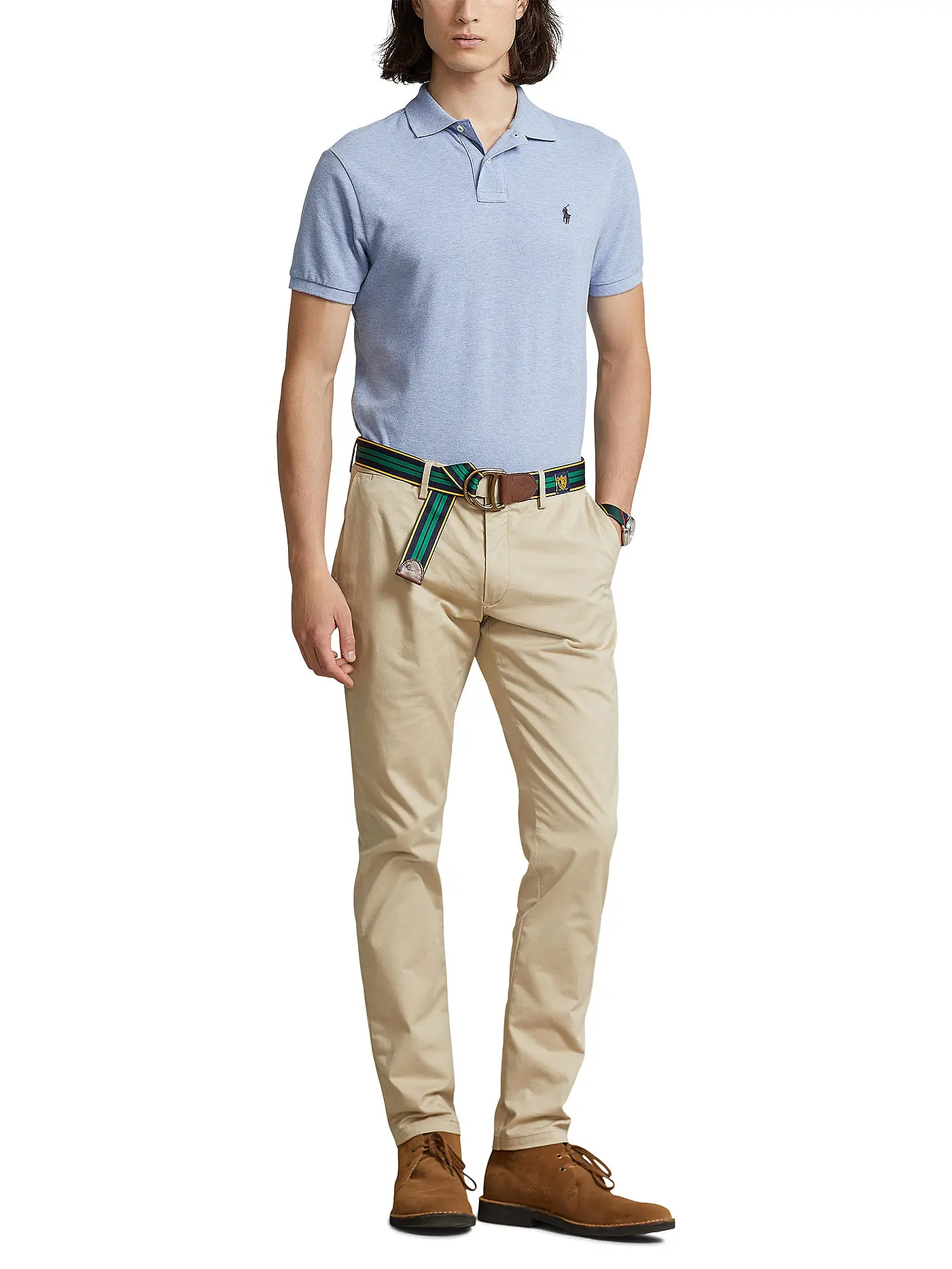 POLO RALPH LAUREN | Poloshirt Slim Fit  | hellblau
