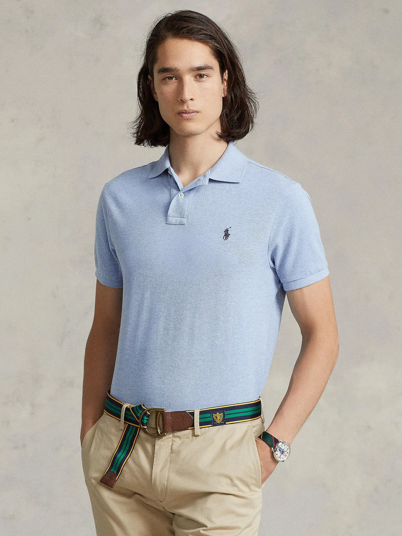 POLO RALPH LAUREN | Poloshirt Slim Fit  | hellblau