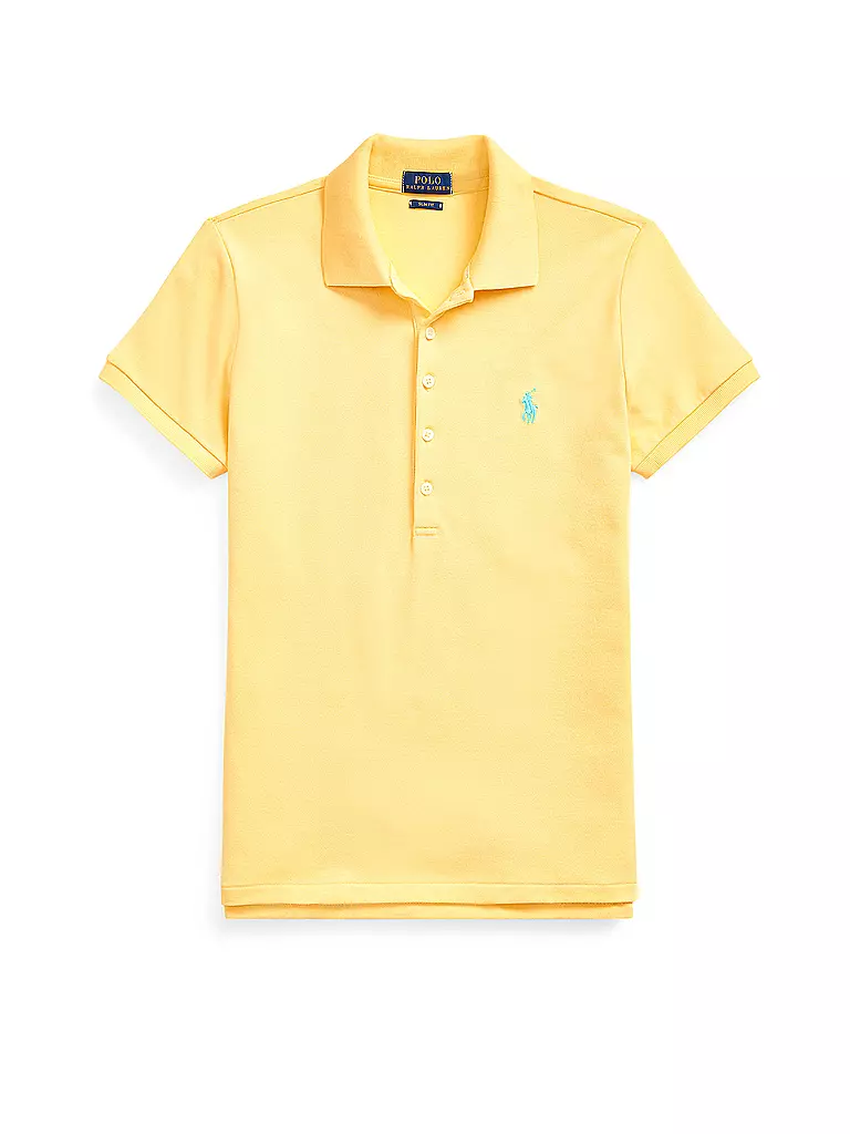 POLO RALPH LAUREN | Poloshirt Slim Fit JULIE | gelb