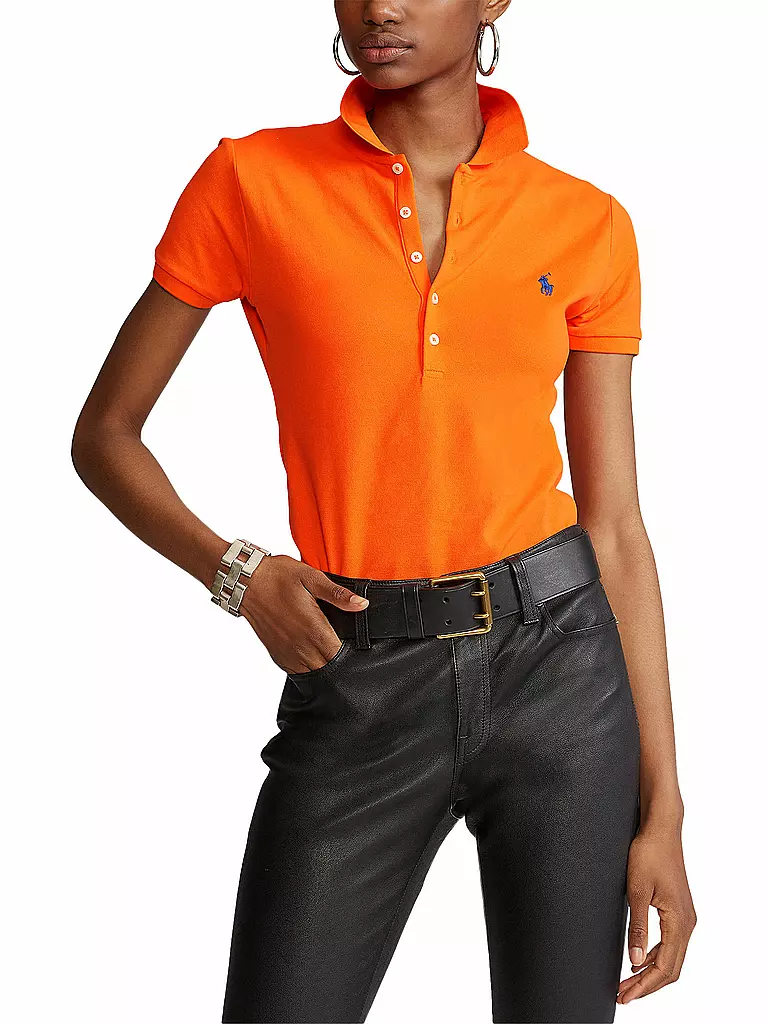 POLO RALPH LAUREN | Poloshirt Slim Fit JULIE | orange