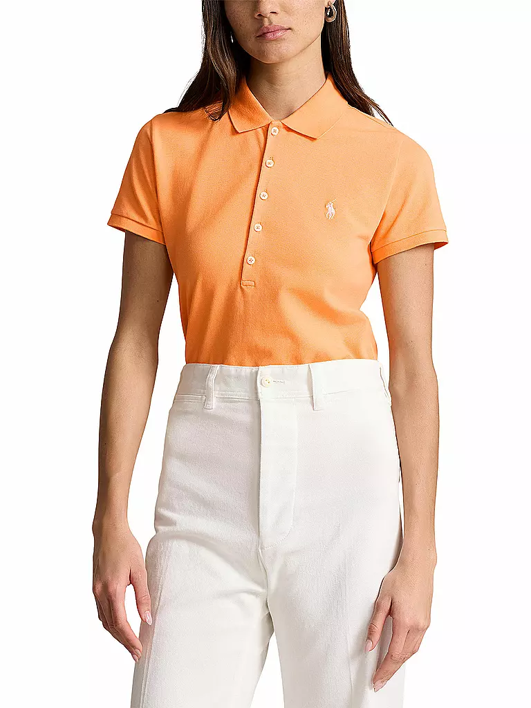 POLO RALPH LAUREN | Poloshirt Slim Fit JULIE | hellblau