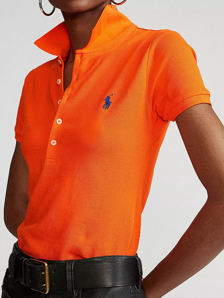 POLO RALPH LAUREN | Poloshirt Slim Fit JULIE | orange