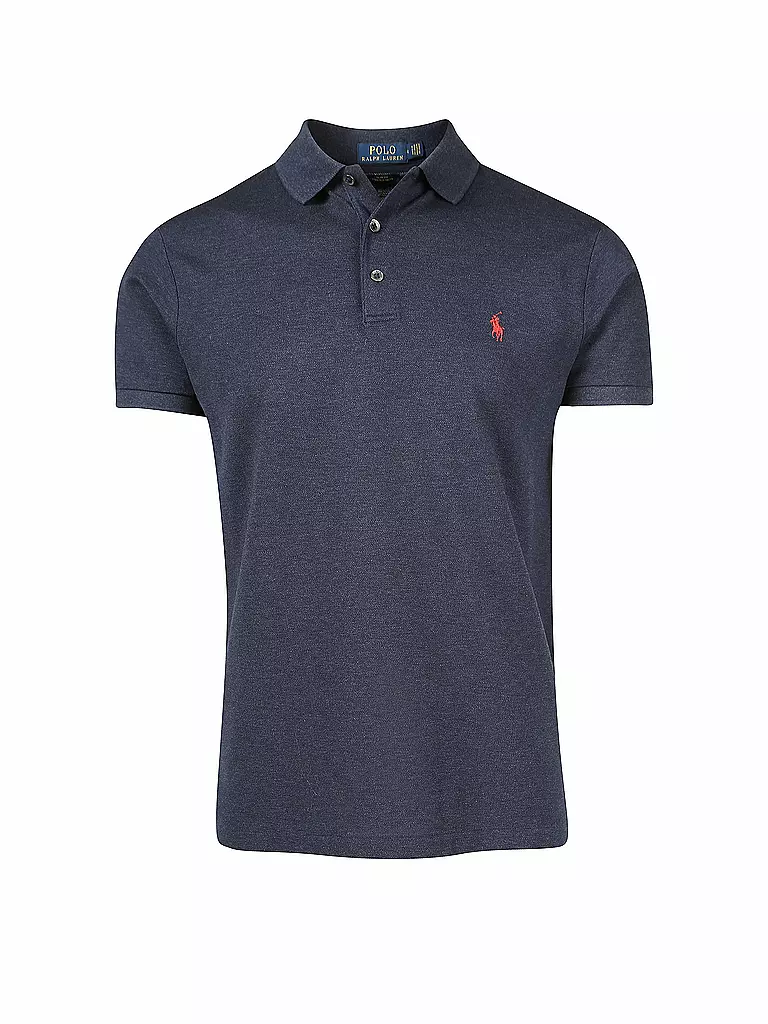 POLO RALPH LAUREN | Poloshirt Slim Fit Stretch Mesh | blau