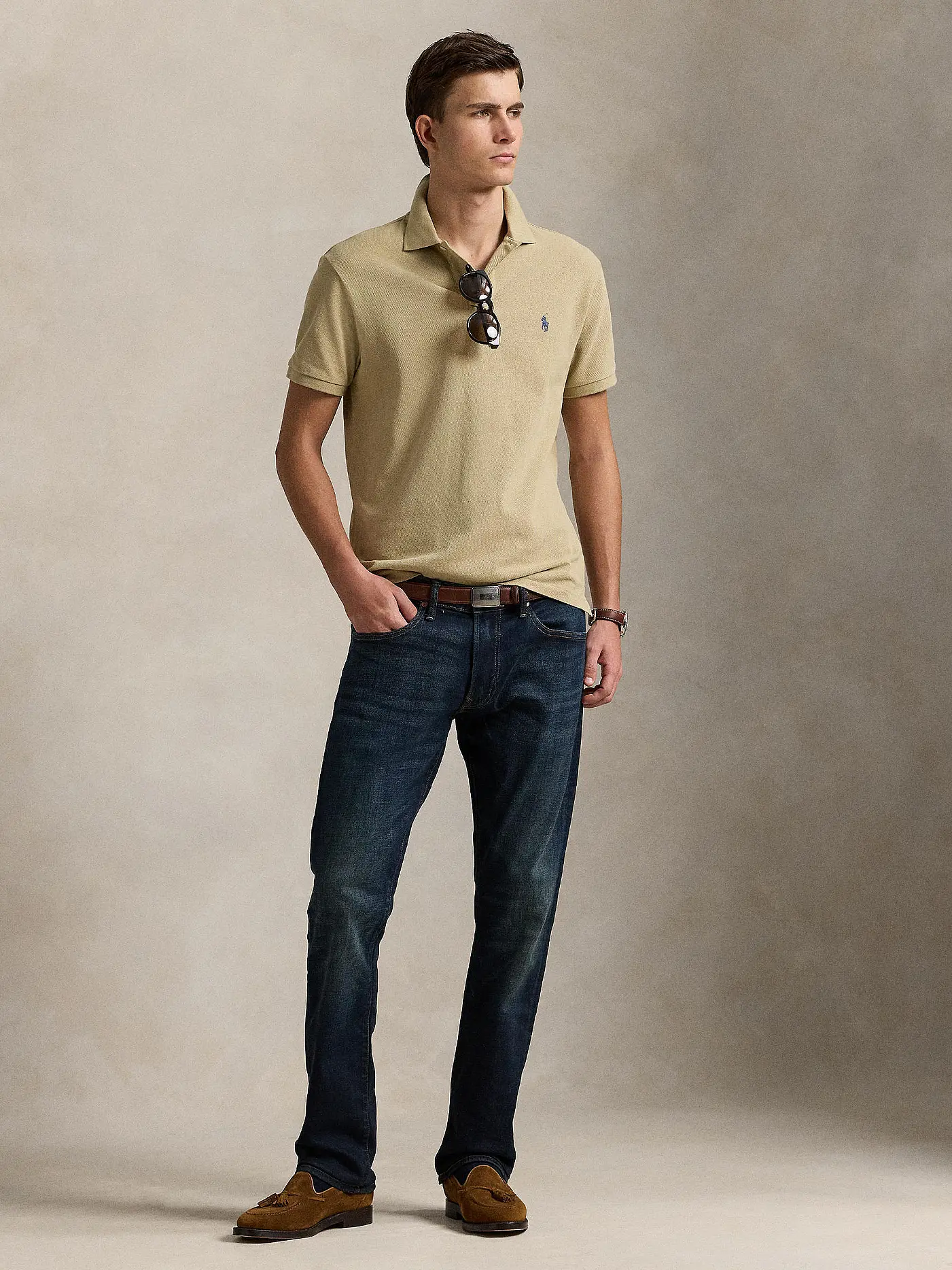 POLO RALPH LAUREN | Poloshirt Slim Fit | beige