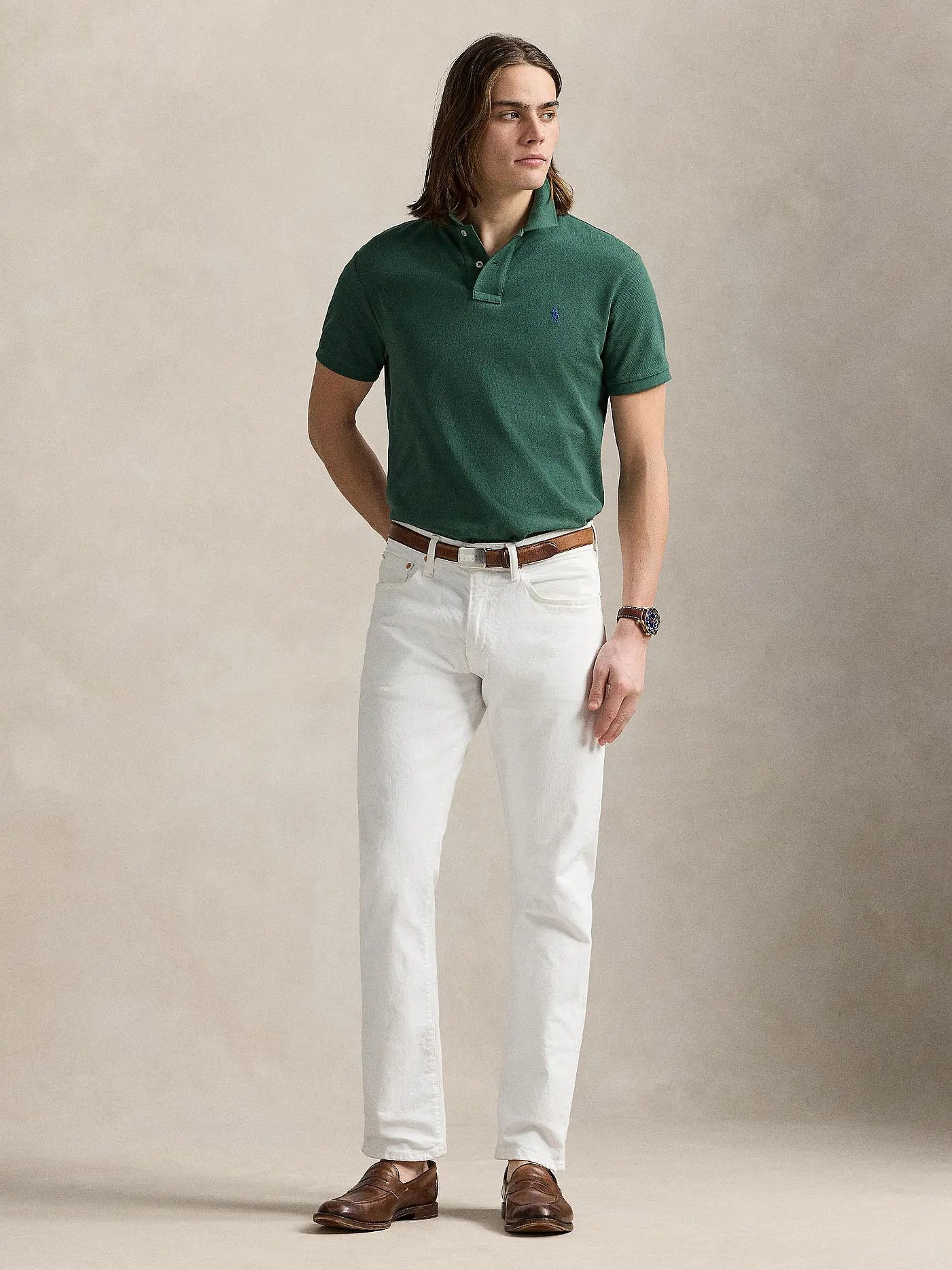 POLO RALPH LAUREN | Poloshirt Slim Fit | dunkelgrün