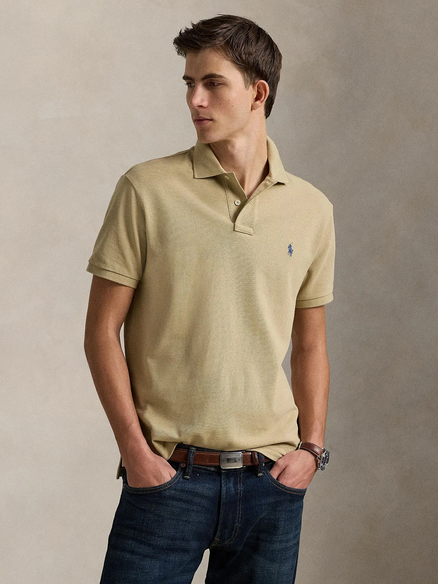 POLO RALPH LAUREN | Poloshirt Slim Fit | beige