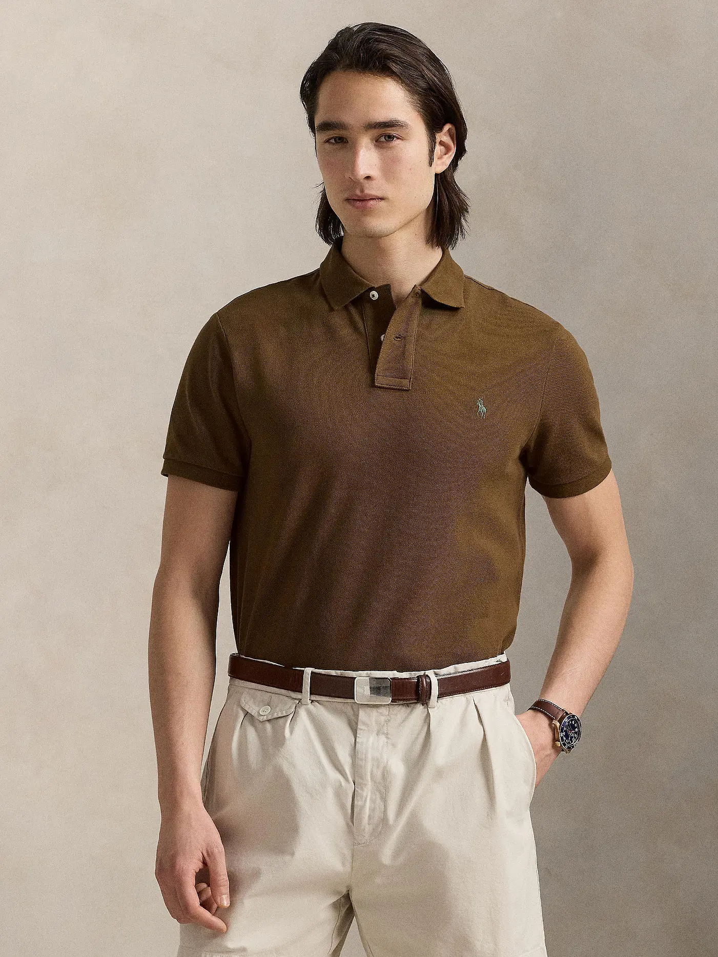 POLO RALPH LAUREN | Poloshirt Slim Fit | braun