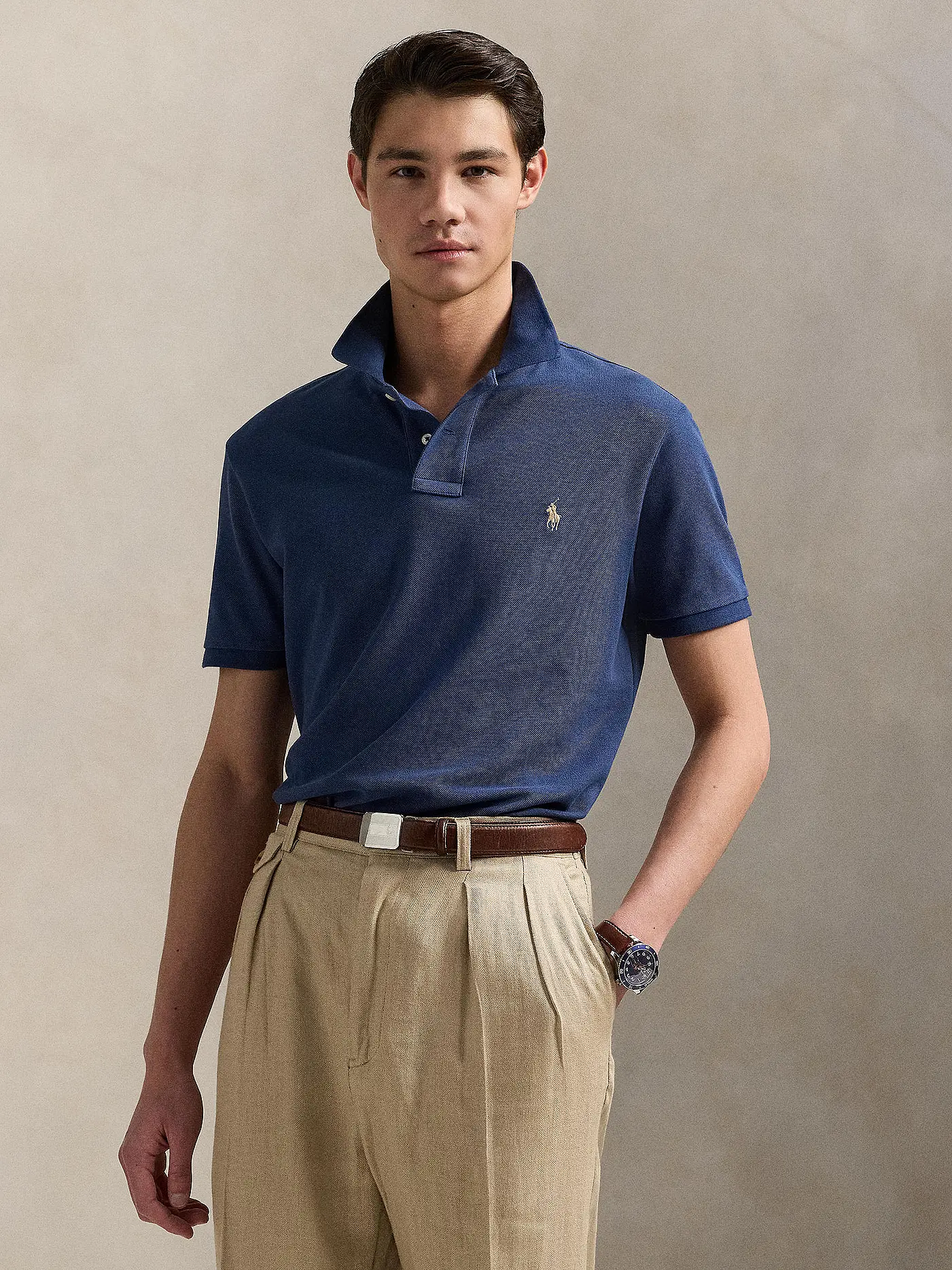 POLO RALPH LAUREN | Poloshirt Slim Fit | dunkelblau
