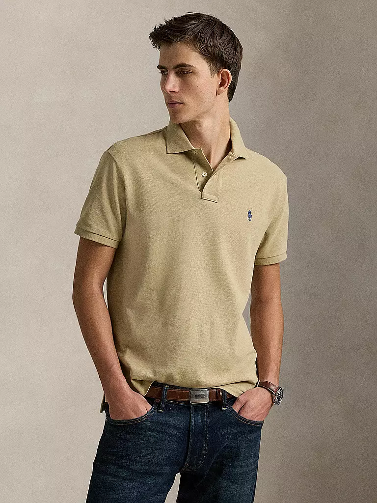 POLO RALPH LAUREN | Poloshirt Slim Fit | hellgrau