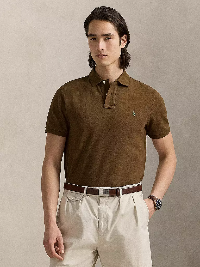 POLO RALPH LAUREN | Poloshirt Slim Fit | hellgrau