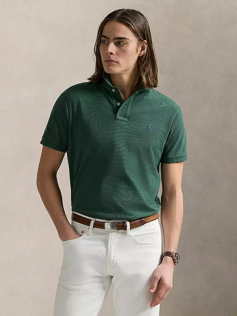 POLO RALPH LAUREN | Poloshirt Slim Fit | hellgrau