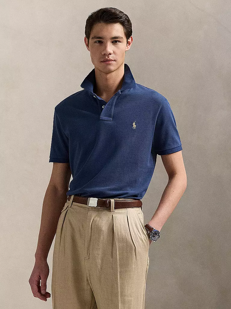 POLO RALPH LAUREN | Poloshirt Slim Fit | hellgrau