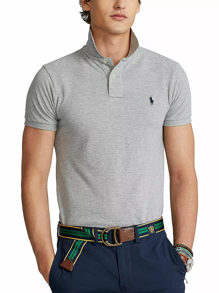 POLO RALPH LAUREN | Poloshirt Slim Fit | grau